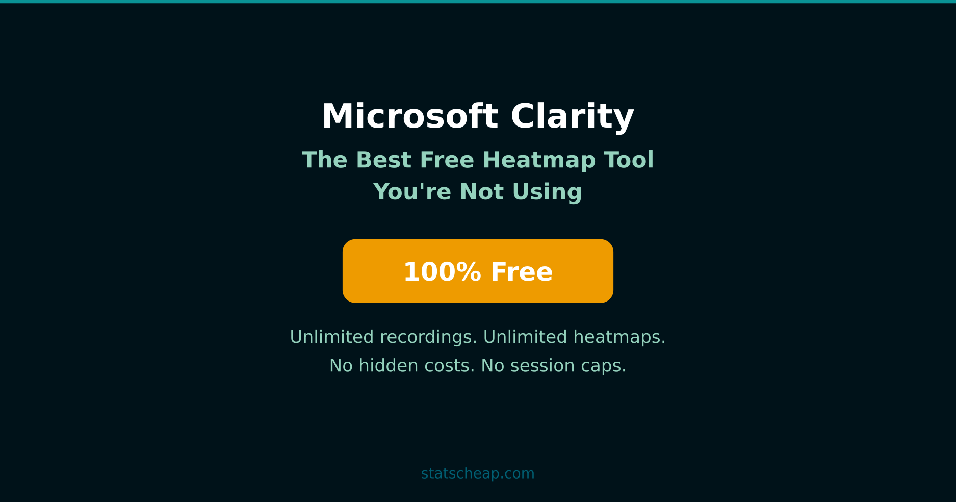 Microsoft Clarity the best free heatmap tool you are not using