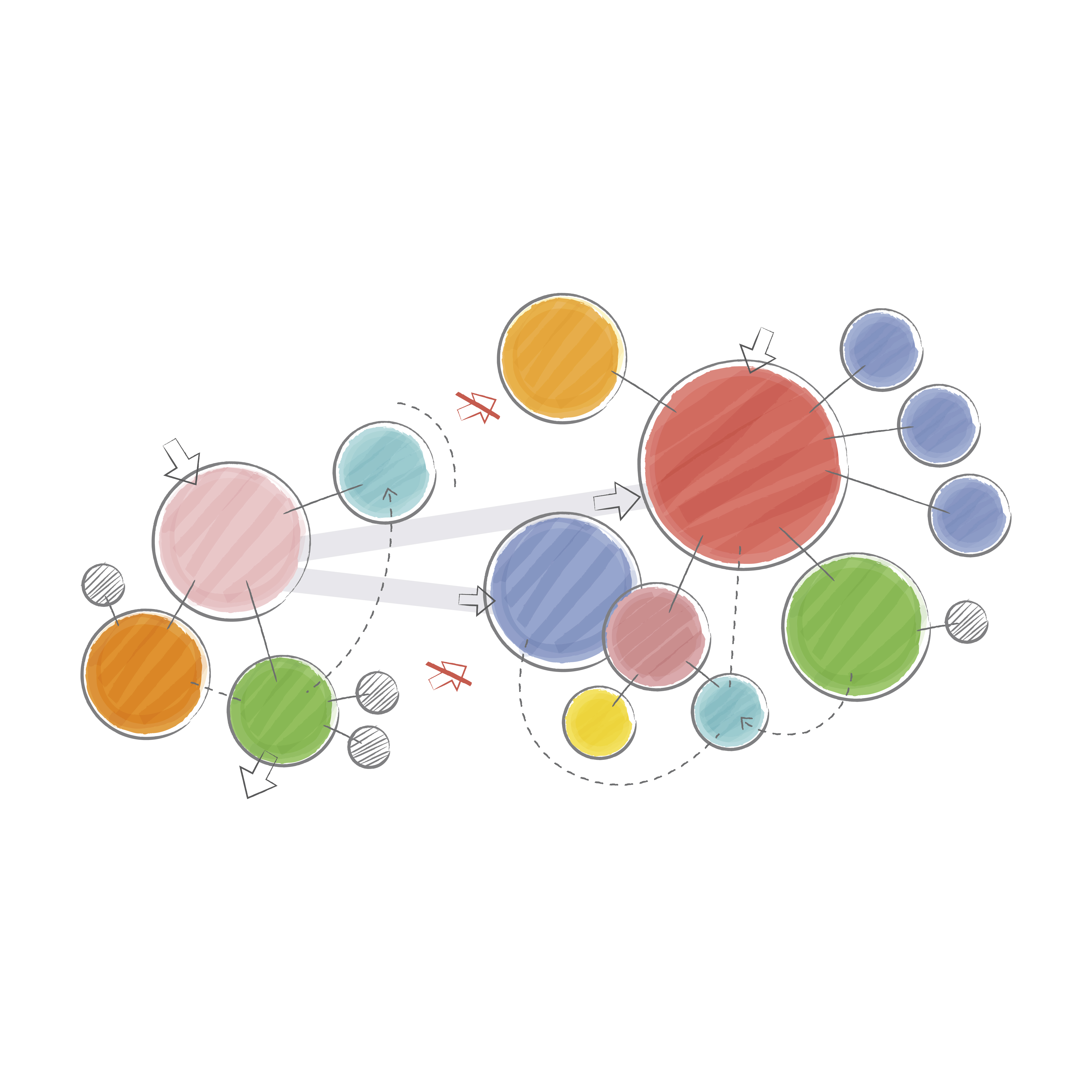 UTM link tracking network illustration