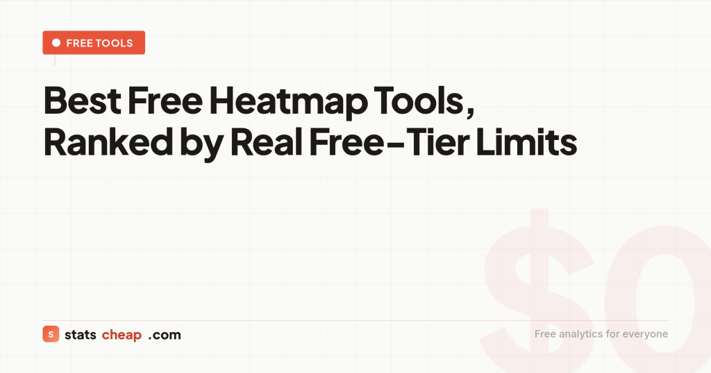 Best free heatmap tools article cover